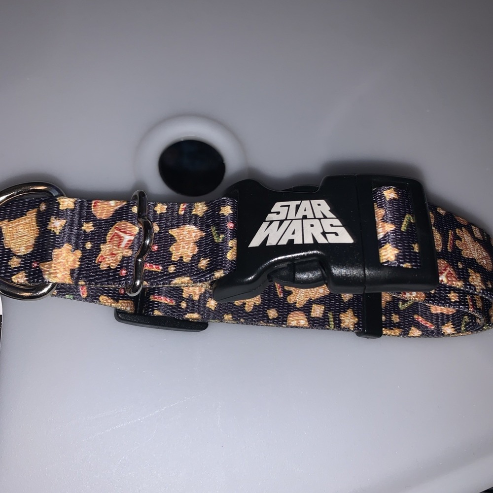 Star Wars Gingerbread Dog Collar 18 -26 Inch Neck